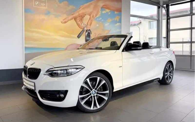 BMW 220 i Cabrio Sport Line KAM+KOMF+LEDer+HARM+DAB+